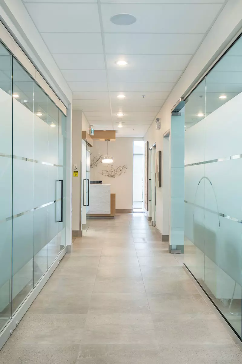 Treatment room at Vancouver Island Dental Specialists